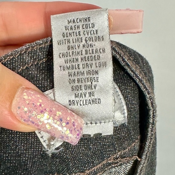 Chico's dark wash high waisted bootcut jeans size 14 - Picture 7 of 7